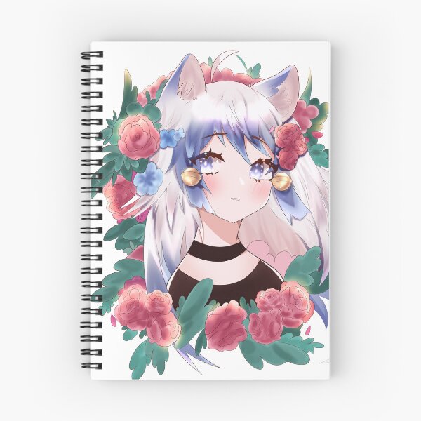 Item preview, Beautiful Flower Yuki Fox designed and sold by YorunoYuki.