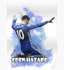 Eden Hazard Art - Chelsea Poster