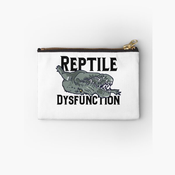 Item preview, Reptile Dysfunction Alligator Crocodile  Sticker designed and sold by BettinaGrader.