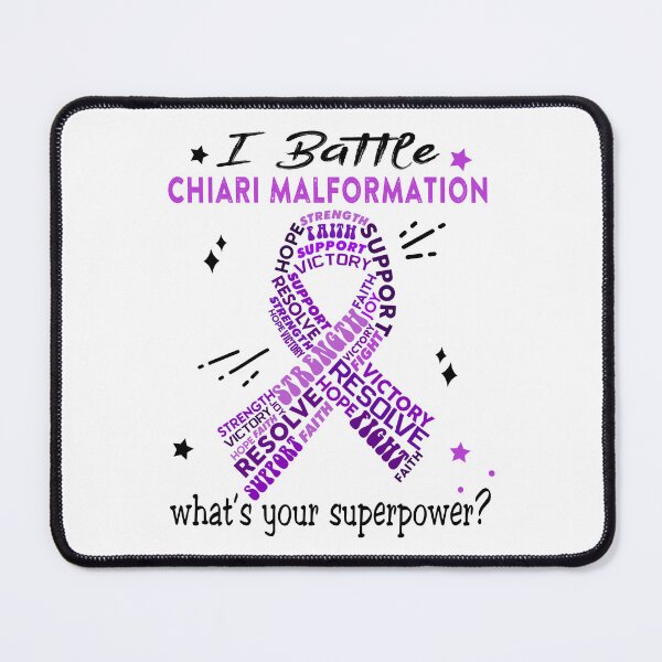 Item preview, Chiari Malformation Warrior, I Battle Chiari Malformation What's Your Superpower? designed and sold by Greggwillard.