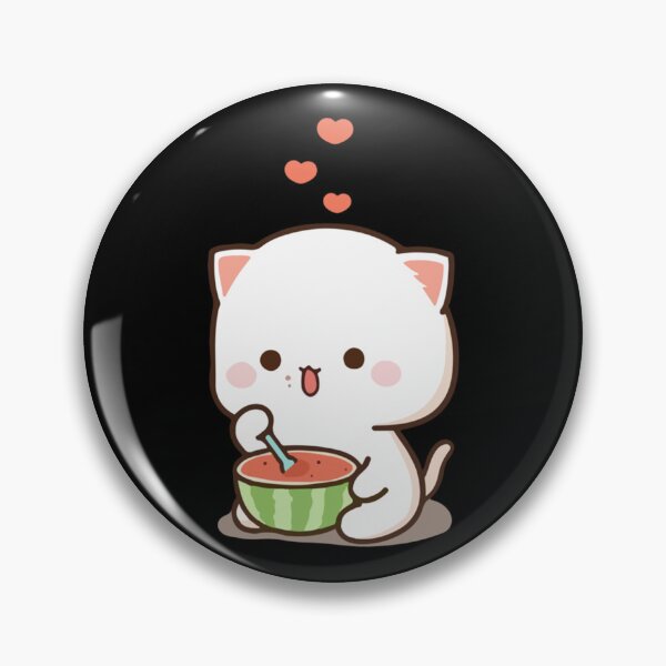 Item preview, Mochi Mochi Melocotón Gato Largo designed and sold by NuioZig.