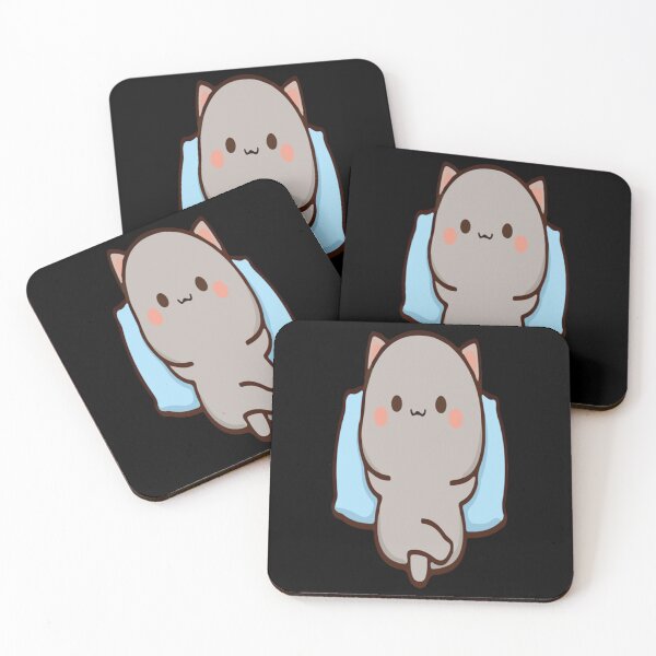 Item preview, Mochi Mochi Peach Cat Premium          designed and sold by NuioZig.