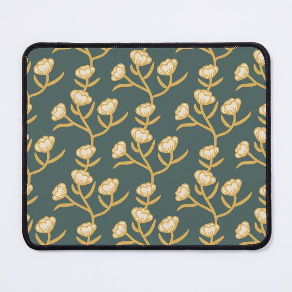 Item preview, Modern Floral Camellia Vine Pattern All Green Fantasy designed and sold by Octavia Soldani.