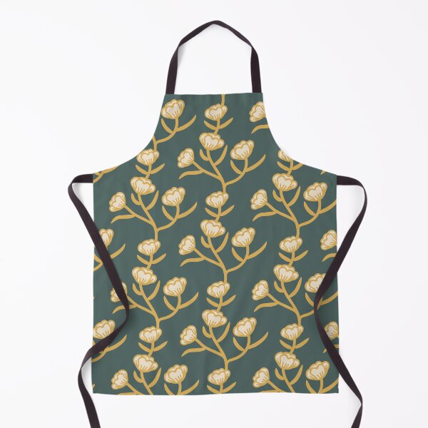 Item preview, Modern Floral Camellia Vine Pattern All Green Fantasy designed and sold by Octavia Soldani.