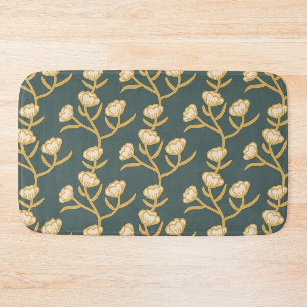 Item preview, Modern Floral Camellia Vine Pattern All Green Fantasy designed and sold by Octavia Soldani.