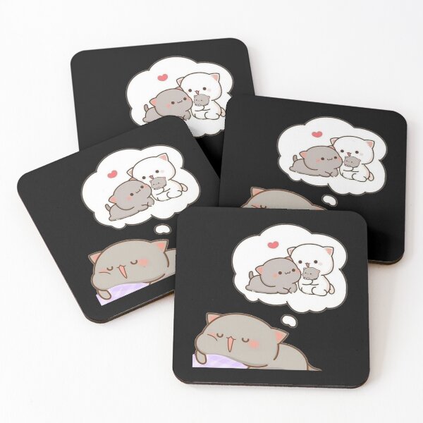 Item preview, Peach And Goma Cat    designed and sold by NuioZig.