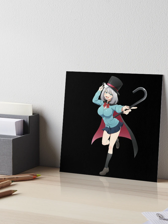 Tejina-Senpai Magical Cute Girl  Art Board Print for Sale by Capellocci