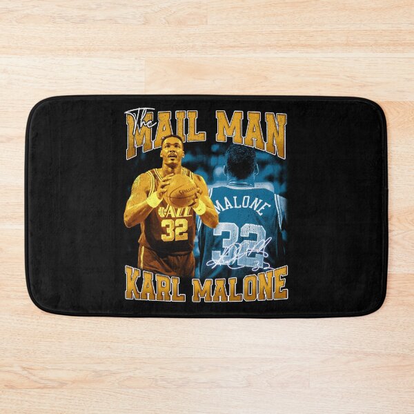 Item preview, KARL MALONE The Mail Man Basketball Legend Signature Vintage Retro 80s 90s Bootleg Rap Style designed and sold by Jonas Homenick ⭐⭐⭐⭐⭐(316).