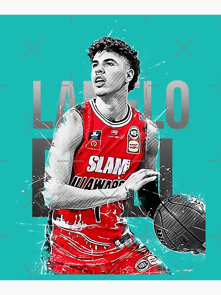 "Lamelo Ball Red" Poster For Sale By ShitaParent | Redbubble