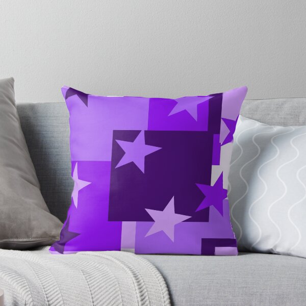 Item preview, Purple Stars Pattern designed and sold by simbamerch.