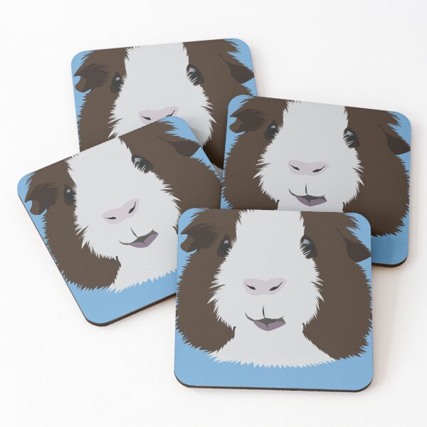 Item preview, Brown and White Guinea Pig Sticker designed and sold by RomanoPhilipp.