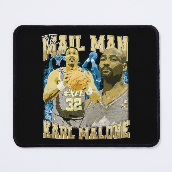 Item preview, KARL MALONE The Mail Man Basketball Legend Signature Vintage Retro 80s 90s Bootleg Rap Style designed and sold by Jonas Homenick ⭐⭐⭐⭐⭐(316).