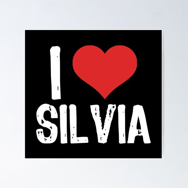 Item preview, I Love Silvia designed and sold by The "I Love Everything" Shop.