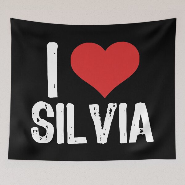 Item preview, I Love Silvia designed and sold by The "I Love Everything" Shop.