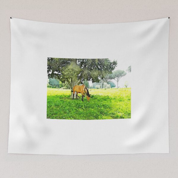 Item preview, Horse grazing designed and sold by Giuseppe Cocco.