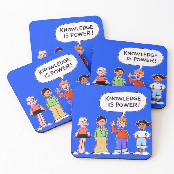 Item preview, knowledge is power! Sticker designed and sold by FabiansKugelher.