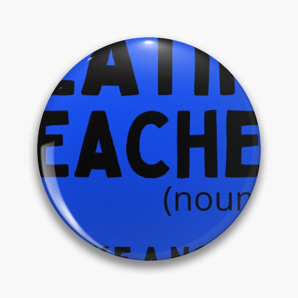 Item preview, Latin Teacher Defined  Sticker designed and sold by FabiansKugelher.
