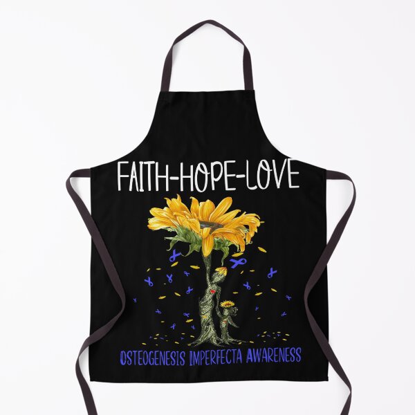 Item preview, Osteogenesis Imperfecta Awareness - Sunflower Faith Hope Love designed and sold by Hilten.