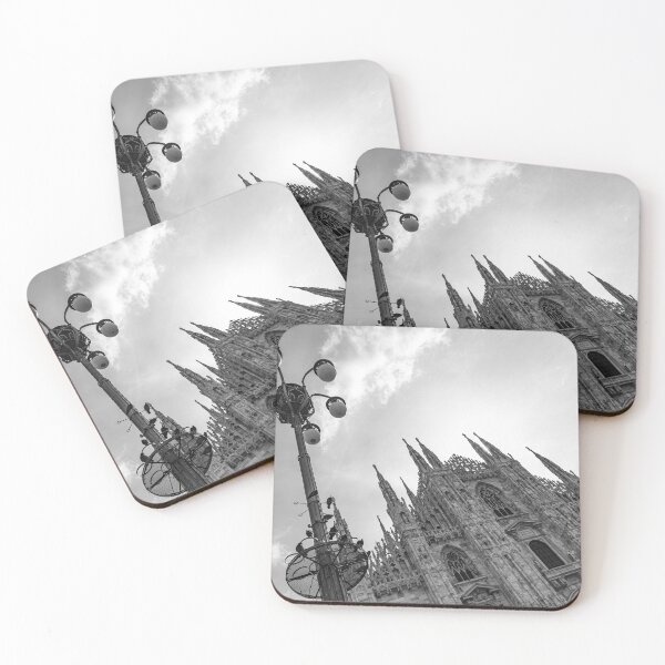 Item preview, Duomo di Milano in bianco e nero designed and sold by pietrofoto.