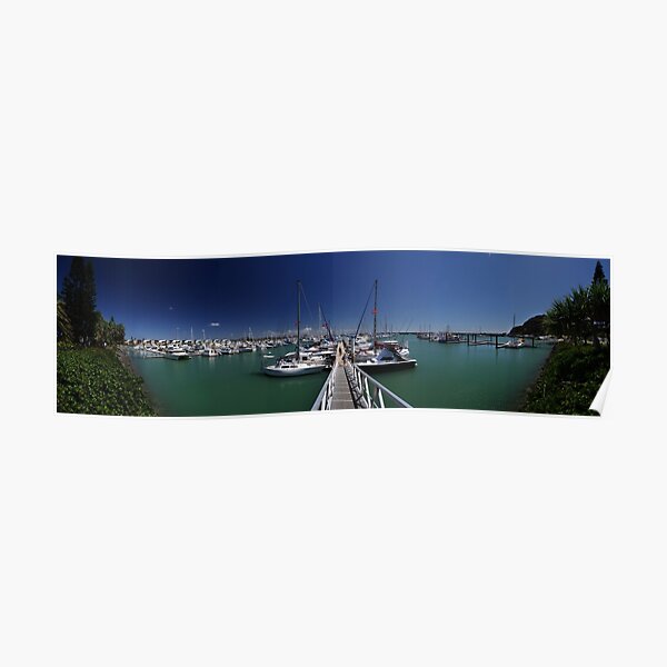 Keppel Bay Marina. Poster
