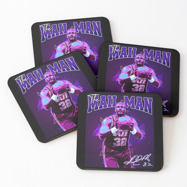 Item preview, KARL MALONE The Mail Man Basketball Legend Signature Vintage Retro 80s 90s Bootleg Rap Style designed and sold by Jonas Homenick ⭐⭐⭐⭐⭐(316).