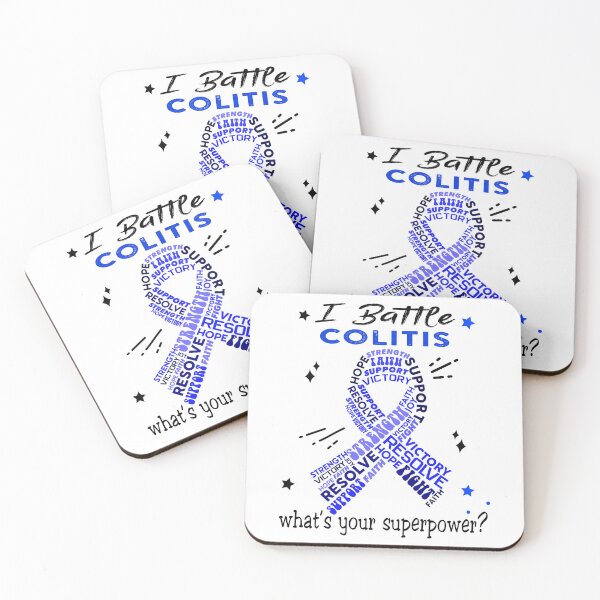 Item preview, Colitis Warrior, I Battle Colitis What's Your Superpower? designed and sold by Greggwillard.
