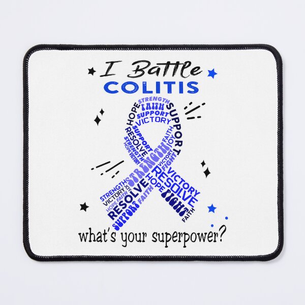 Item preview, Colitis Warrior, I Battle Colitis What's Your Superpower? designed and sold by Greggwillard.