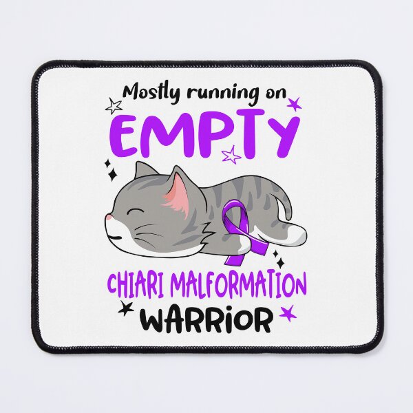 Item preview, Chiari Malformation Awareness, Mostly Running on Chiari Malformation Warrior designed and sold by Tammyilaria.