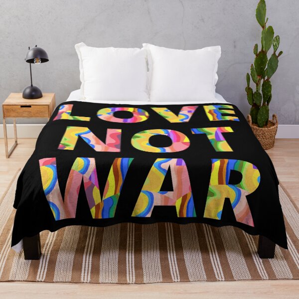 Item preview, Love Not War Hippy designed and sold by GasconyPassion.