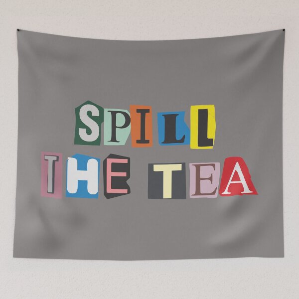 Item preview, Spill the tea, sis - cut out letters designed and sold by oko-designs.