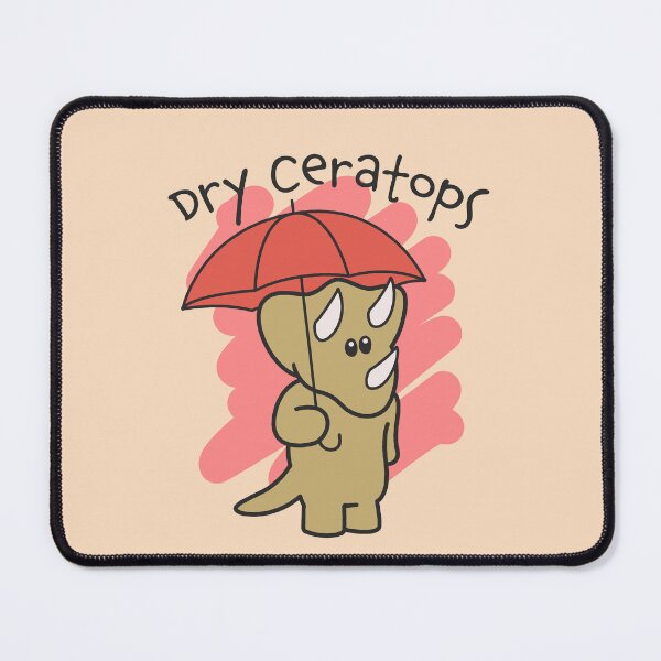 Item preview, Cute Triceratops Cartoon Dinosaur Dry Ceratops designed and sold by BobJolley.