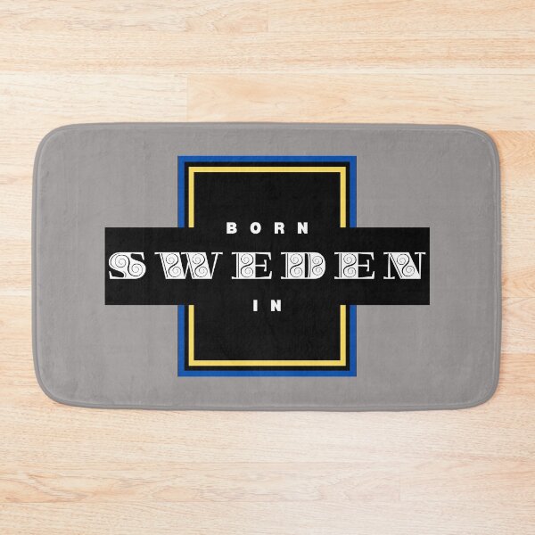 Item preview, Born In Sweden. designed and sold by JockArts.