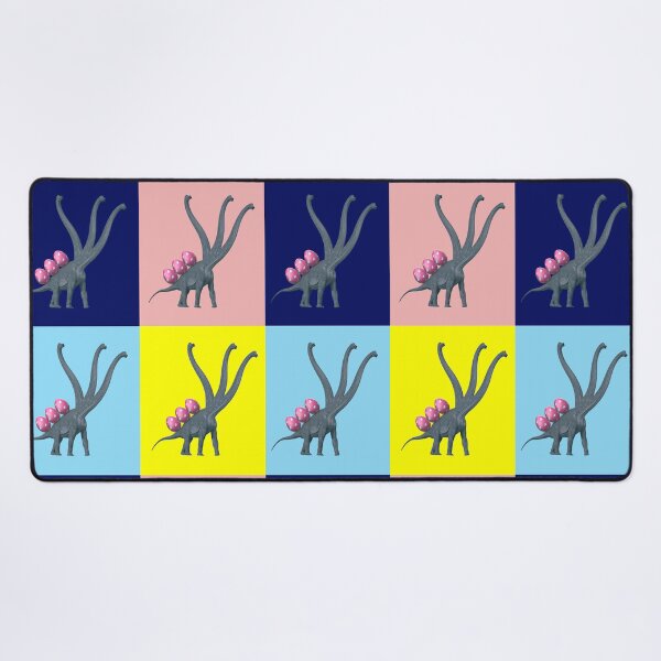 Item preview, 3-necked dinosaur carries 3 easter eggs (Multicolor Pattern) | Happy Easter | Funny Easter designed and sold by CosmicStory.