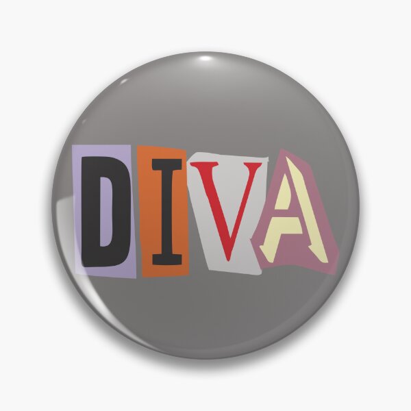 Artikelvorschau, Diva - Buchstaben ausschneiden entworfen und verkauft von oko-designs.