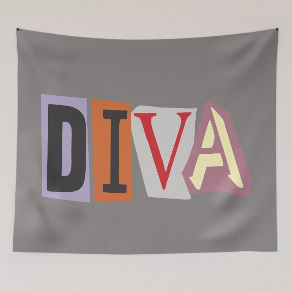 Item preview, Diva - cut out letters designed and sold by oko-designs.