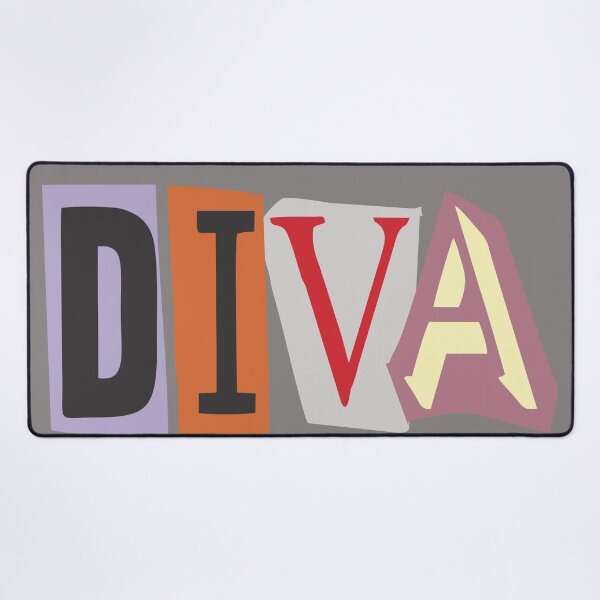 Item preview, Diva - cut out letters designed and sold by oko-designs.
