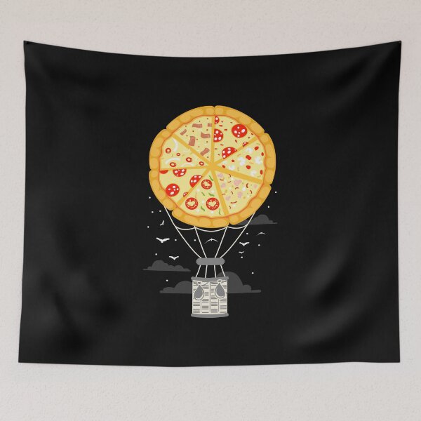Item preview, Pizza Air Balloon designed and sold by VibrantGifts.