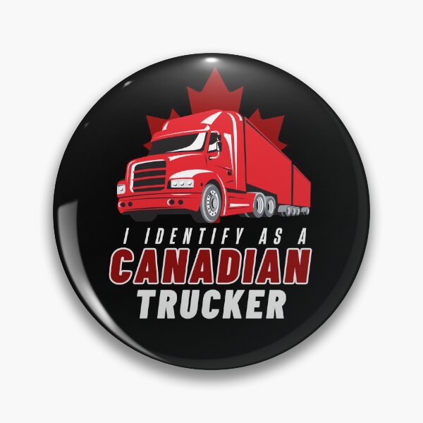 Item preview, I Identify As A Canadian Trucker (Freedom Convoy Canada Trucker) designed and sold by i-longmanshop.