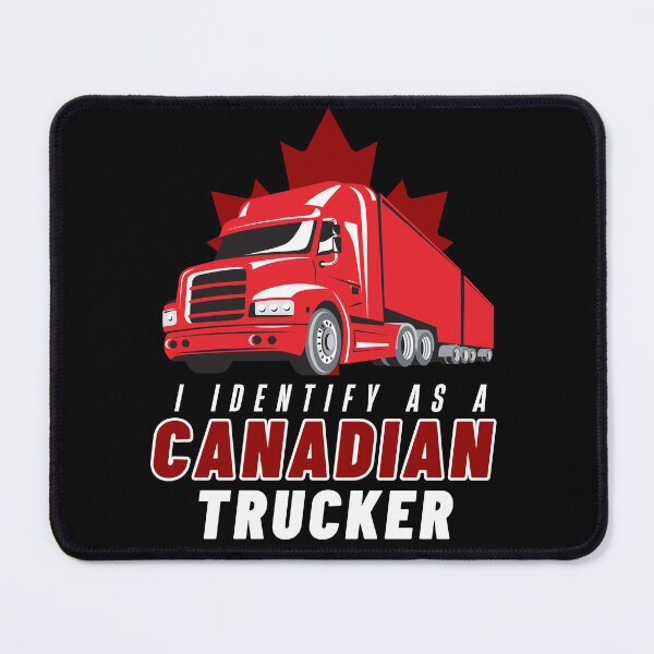 Item preview, I Identify As A Canadian Trucker (Freedom Convoy Canada Trucker) designed and sold by i-longmanshop.
