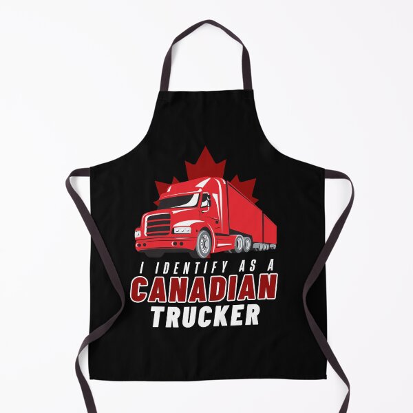 Item preview, I Identify As A Canadian Trucker (Freedom Convoy Canada Trucker) designed and sold by i-longmanshop.