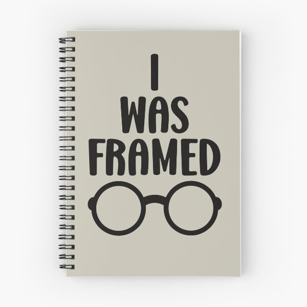 Item preview, I Was Framed Pun Quote With Eyeglasses designed and sold by Primroaddesigns.