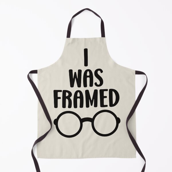 Item preview, I Was Framed Pun Quote With Eyeglasses designed and sold by Primroaddesigns.