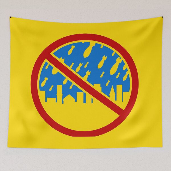 Item preview, Ukraine No War - Stop Symbol  designed and sold by WearWolfDesigns.