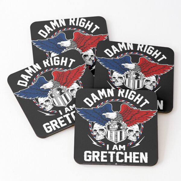 Item preview, Gretchen Name T Shirt - Damn Right I Am Gretchen Gift Item Tee designed and sold by artiagasonya.