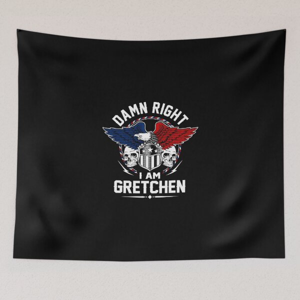 Item preview, Gretchen Name T Shirt - Damn Right I Am Gretchen Gift Item Tee designed and sold by artiagasonya.