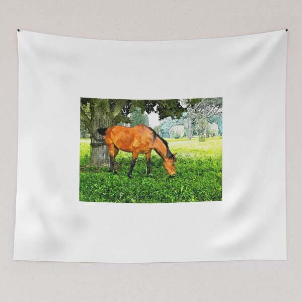 Item preview, Horse grazing designed and sold by Giuseppe Cocco.