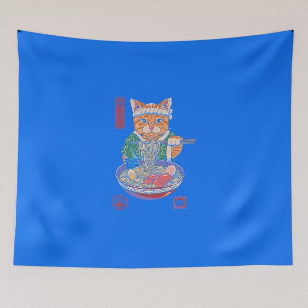 Item preview, Neko Ramen Classic T-Shirt designed and sold by BenjaminFlor.