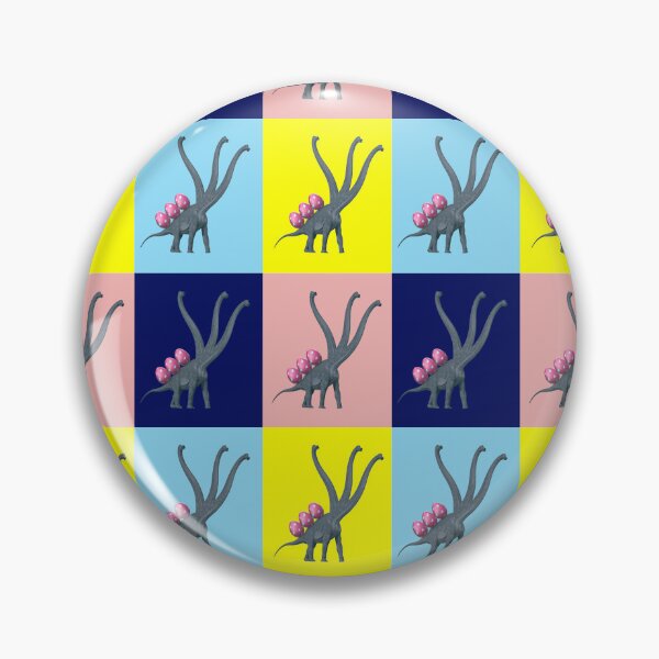 Item preview, 3-necked dinosaur carries 3 easter eggs (Multicolor Pattern, black BG) | Happy Easter | Funny Easter  designed and sold by CosmicStory.