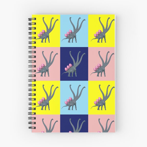 Item preview, 3-necked dinosaur carries 3 easter eggs (Multicolor Pattern, black BG) | Happy Easter | Funny Easter  designed and sold by CosmicStory.