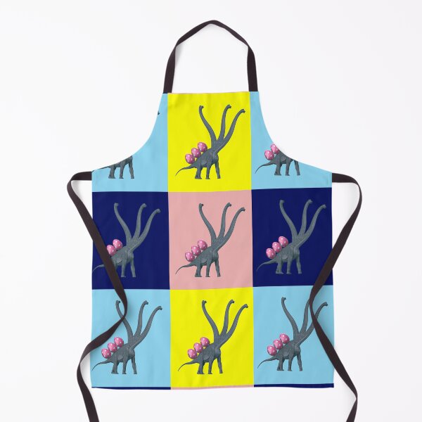 Item preview, 3-necked dinosaur carries 3 easter eggs (Multicolor Pattern, black BG) | Happy Easter | Funny Easter designed and sold by CosmicStory.